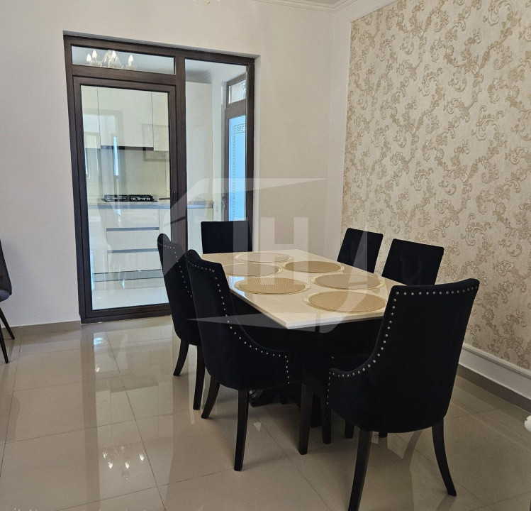 Duplex 5 camere, finisat si mobilat modern, la cheie
