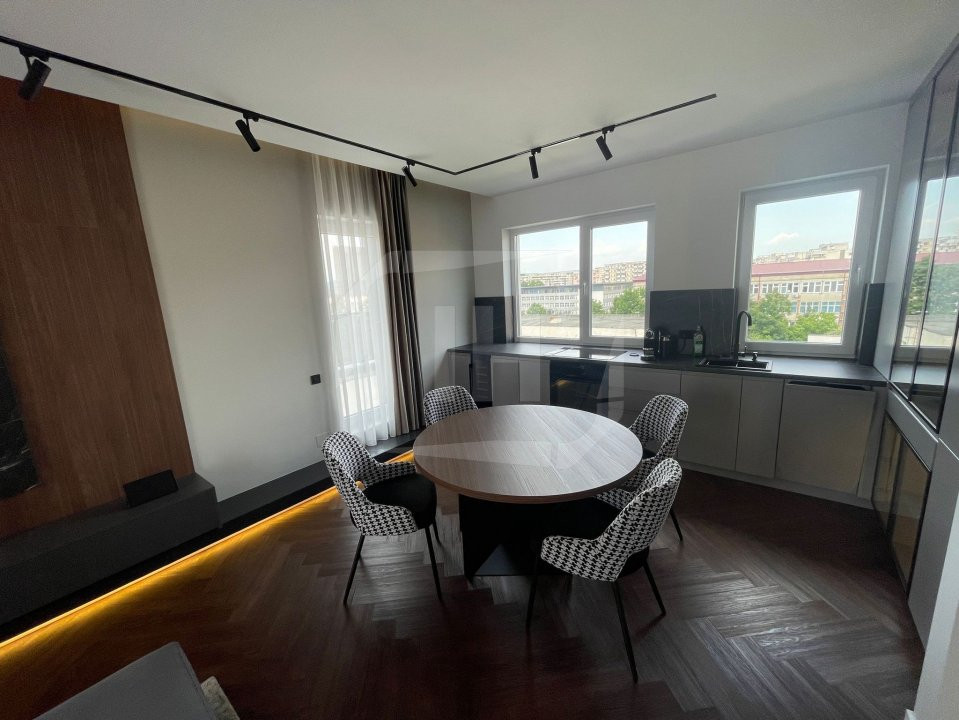 EXCLUSIV! Penthouse cu 3 camere, prima inchiriere, zona The Office