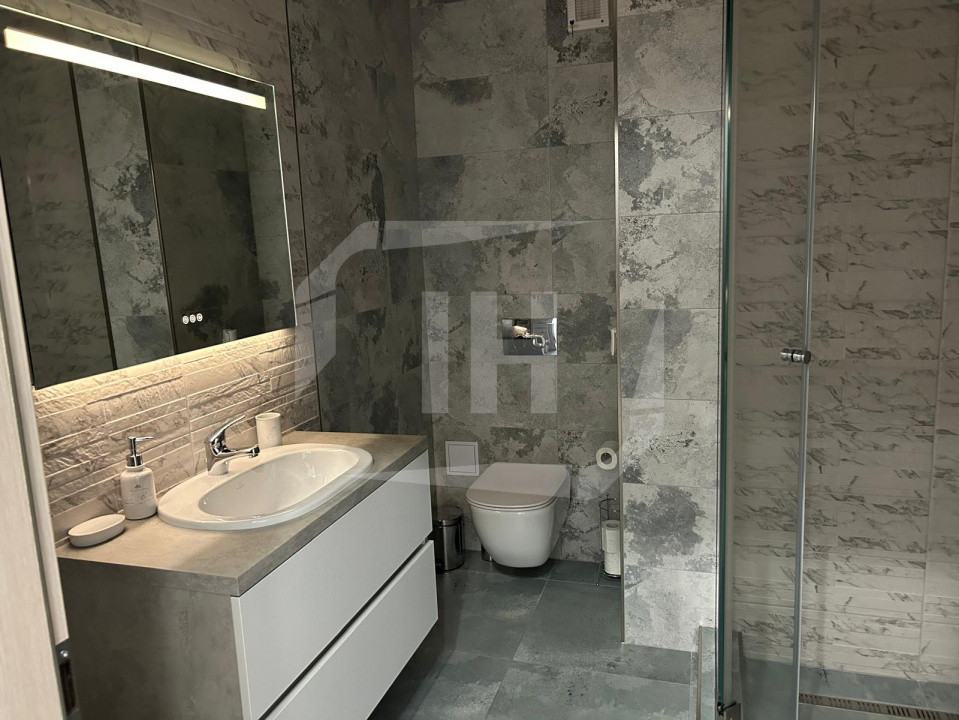 Apartament o camera, parcare, cartier Borhanci