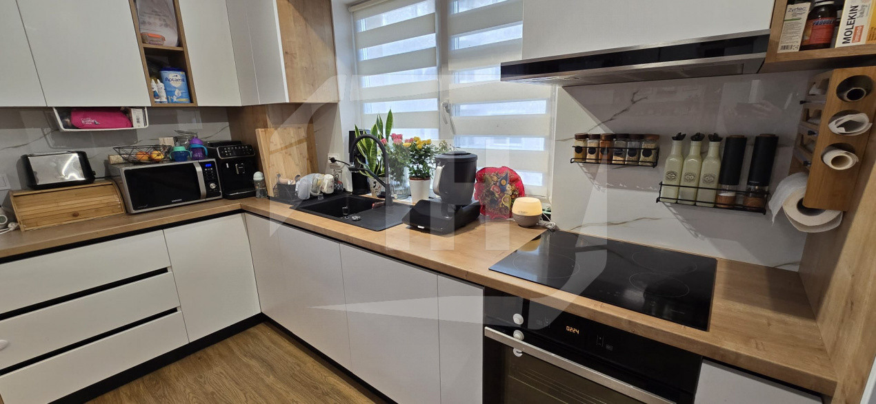 Apartament cu 3 camere 60 mp utili, 2 bai, zona Cetatii