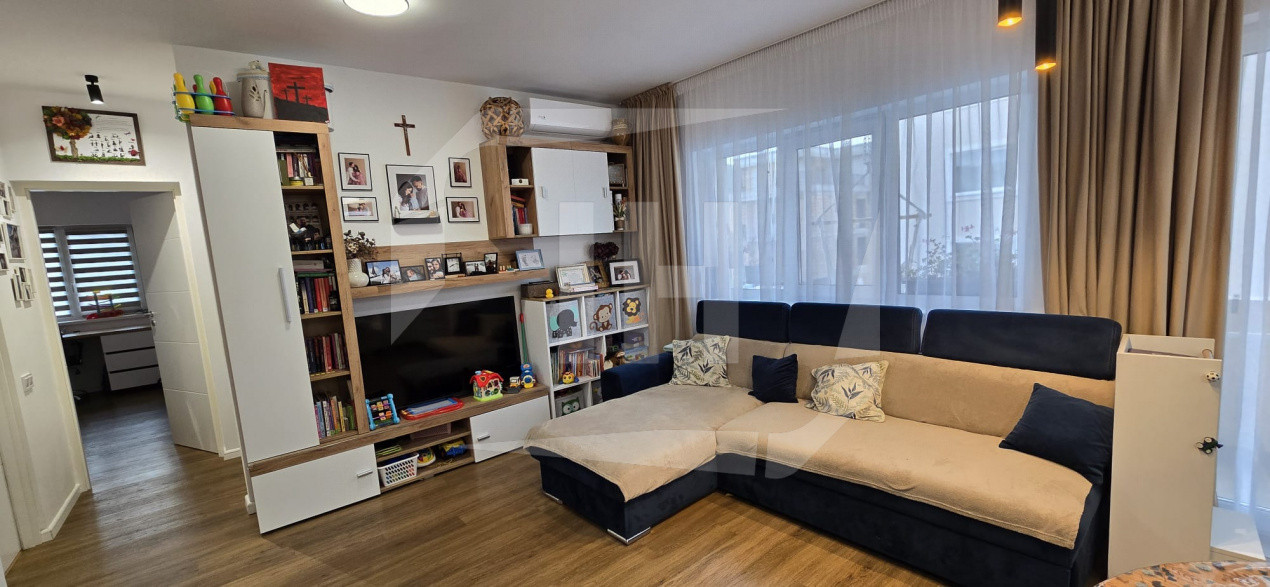 Apartament cu 3 camere 60 mp utili, 2 bai, zona Cetatii
