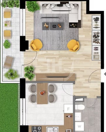 Apartament 2 camere in bloc premium