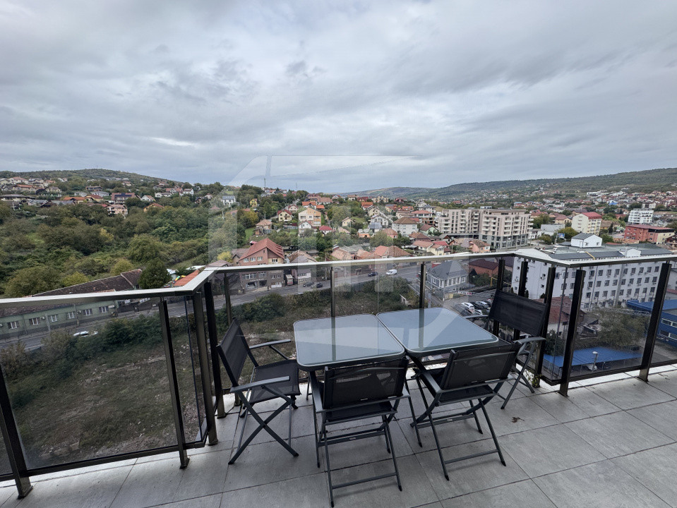 Penthouse de 94 mp utili si 38 mp de terasa, la cheie, in bloc nou!