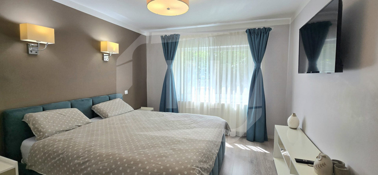 Apartament 4 camere, 91 mp, renovat, garaj, intr-o zona verde si linistita