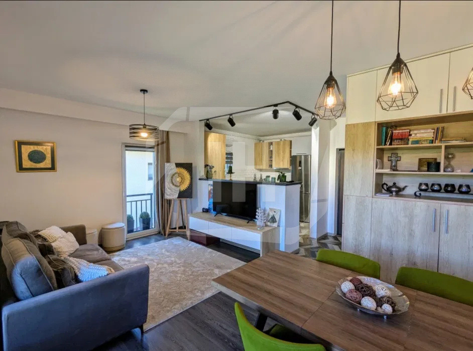 Apartament 2 camere, 56 mp, decomandat, in imobil tip vila in Borhanci