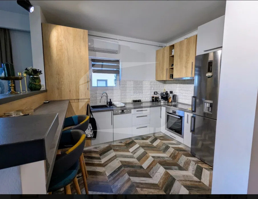 Apartament 2 camere, 56 mp, decomandat, in imobil tip vila in Borhanci