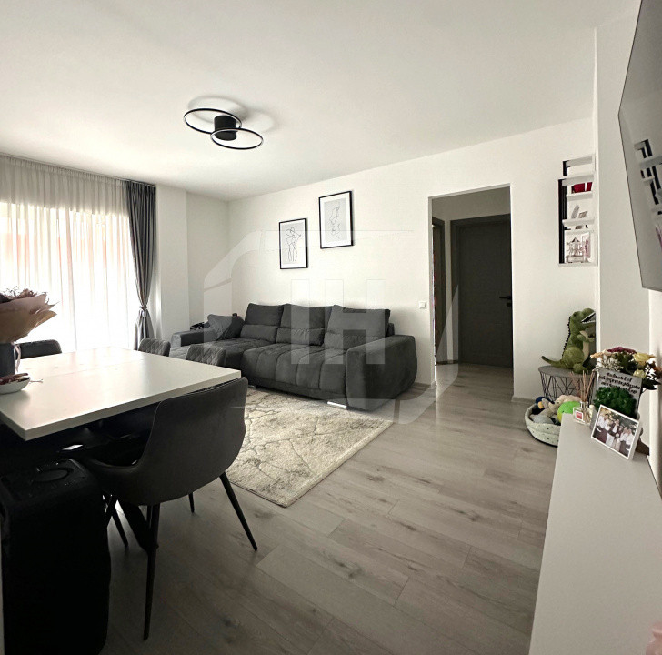 Apartament cu 2 camere 49 mp, 21mp balcon, parcare subterana