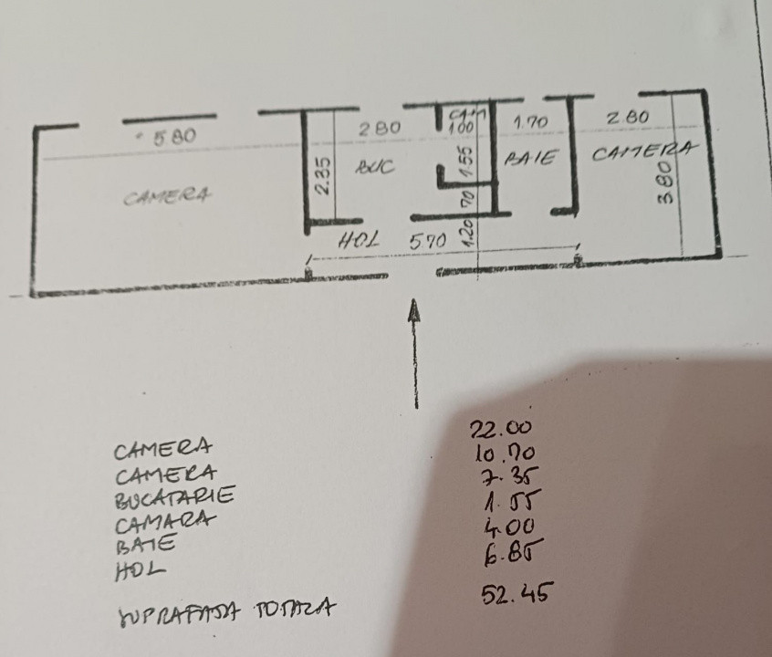Apartament 2 camere decomandat, zona Parcul Rozelor