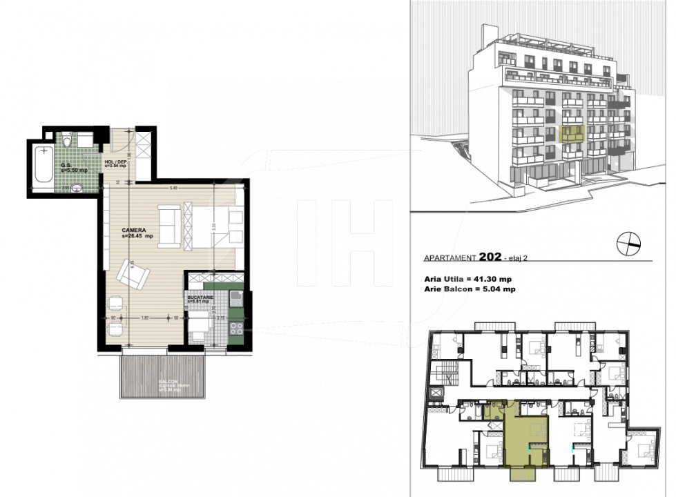 Apartament 1 camera, Iulius Mall-Gheorgheni