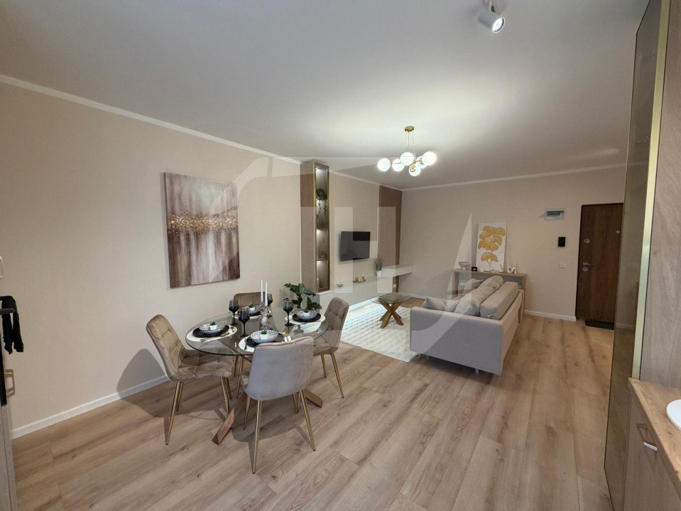 Apartament 2 camere, la cheie, parcare 