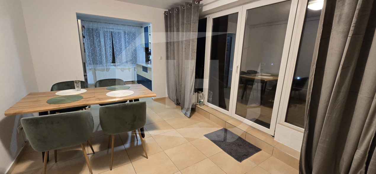 Apartament 3 camere cu terasa, in bloc nou