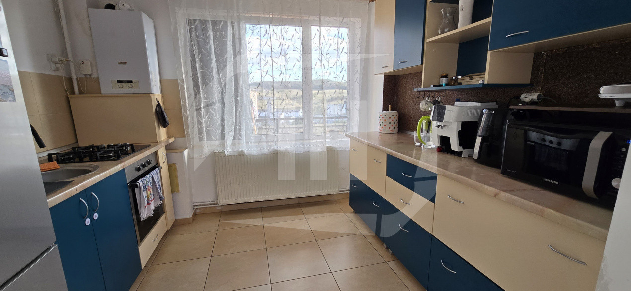 Apartament 3 camere cu terasa, in bloc nou