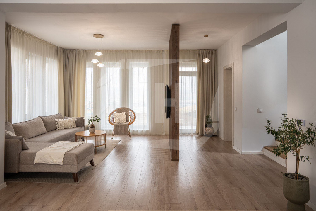 Casa individuala 126mp utili, 500mp teren