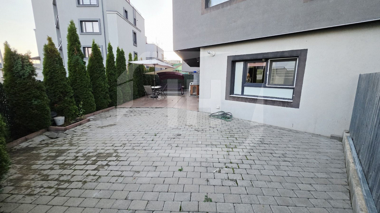 Apartament 2 camere, la cheie, curte , Donath park