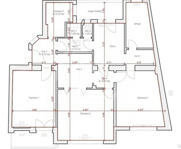 Apartament 4 camere, ultracentral