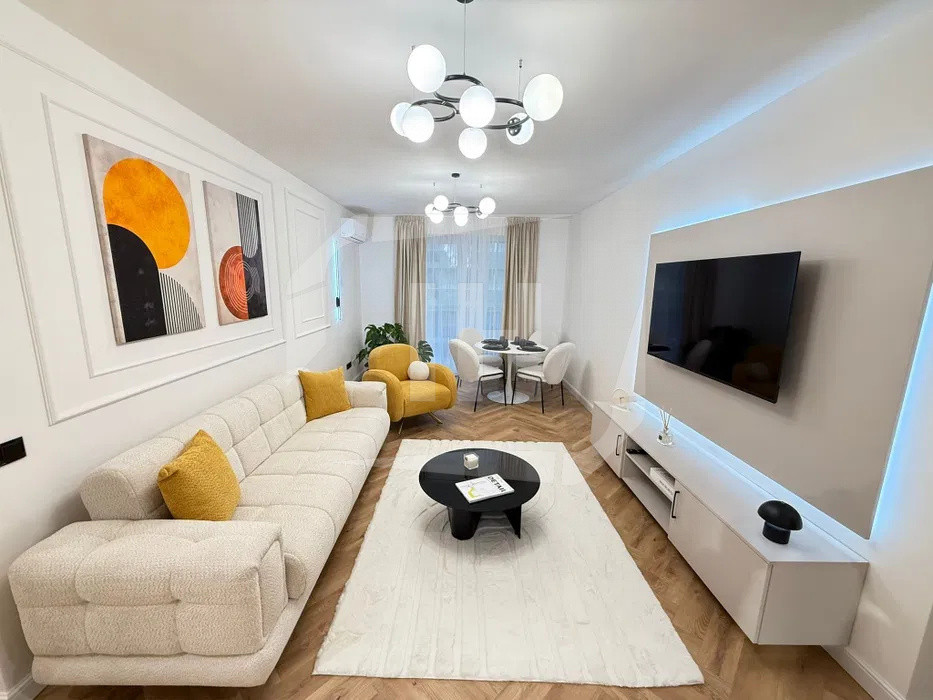 Apartament cu 2 camere, 58 mp, lux in bloc nou!