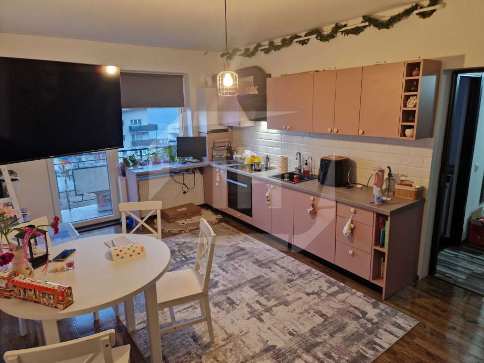 Apartament 2 camere decomandat, constructie noua, etajul 1