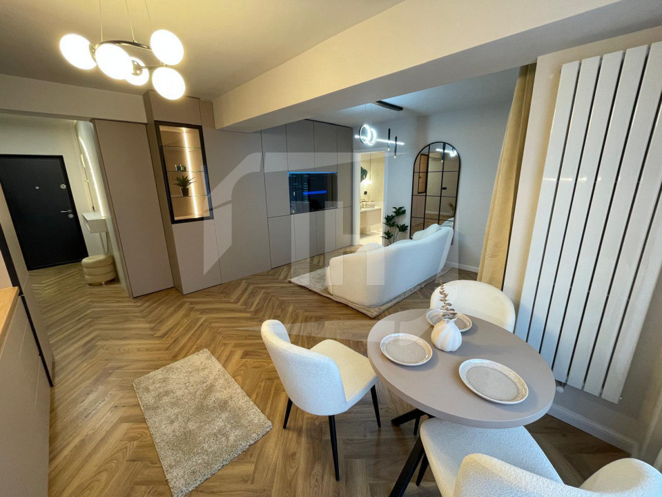 Apartament cu 2 camere nou, finisaje de lux, Dambul Rotund