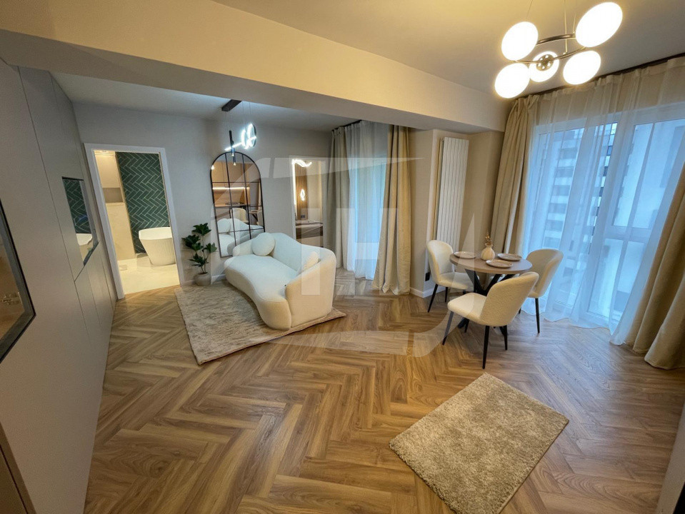 Apartament cu 2 camere nou, finisaje de lux, Dambul Rotund
