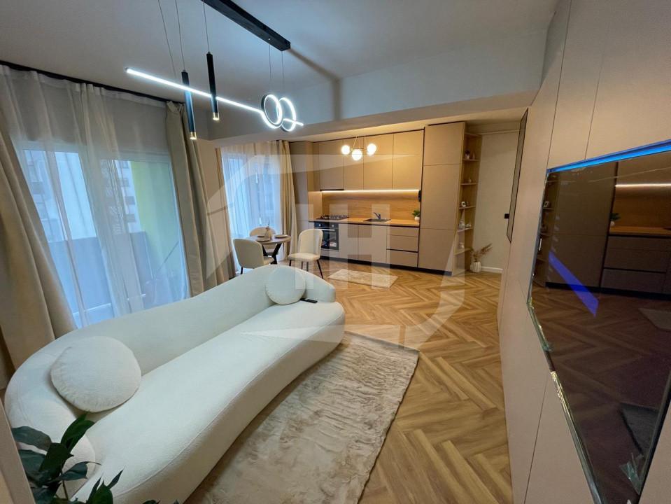 Apartament cu 2 camere nou, finisaje de lux, Dambul Rotund