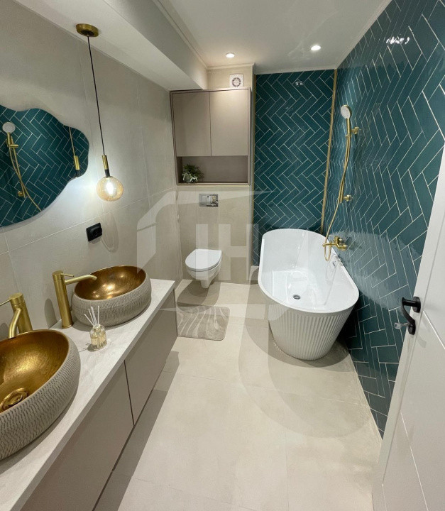 Apartament cu 2 camere nou, finisaje de lux, Dambul Rotund