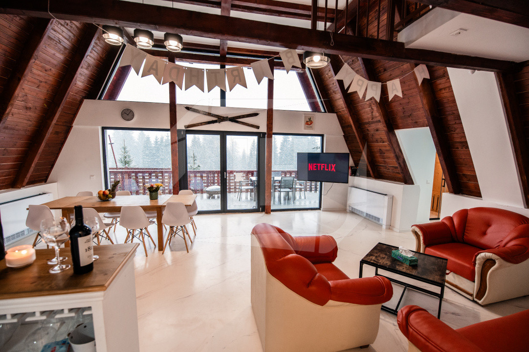 Cabana A-frame 5 camere la Belis / Business functional si profitabil