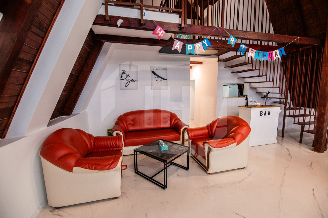 Cabana A-frame 5 camere la Belis / Business functional si profitabil