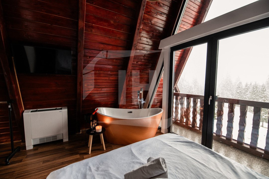 Cabana A-frame 5 camere la Belis / Business functional si profitabil