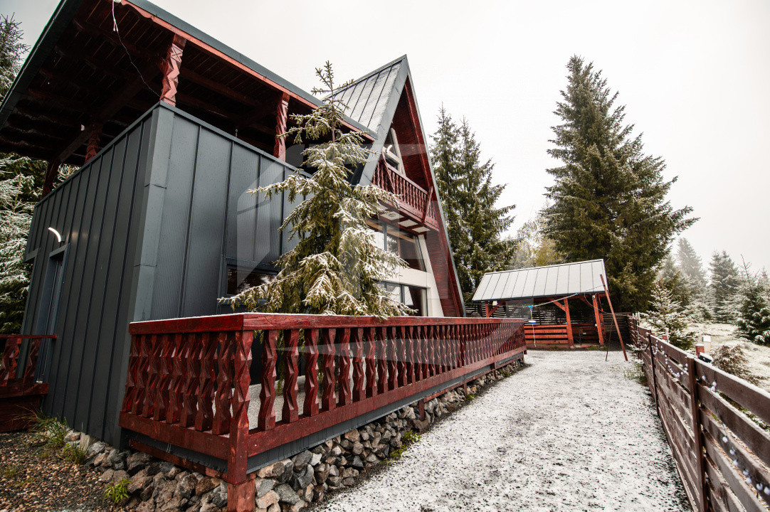 Cabana A-frame 5 camere la Belis / Business functional si profitabil