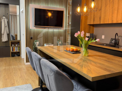 Apartament 2 camere la cheie, terasa 23 mp, parcare inclusa in bloc nou.