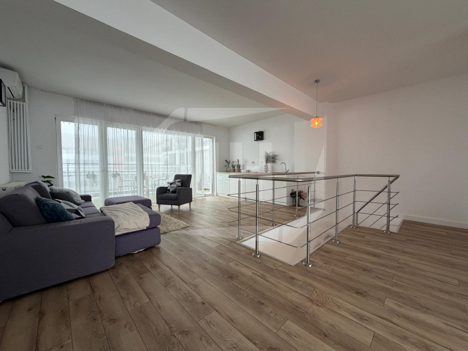 Penthouse cu 5 camere, terase, Buna Ziua