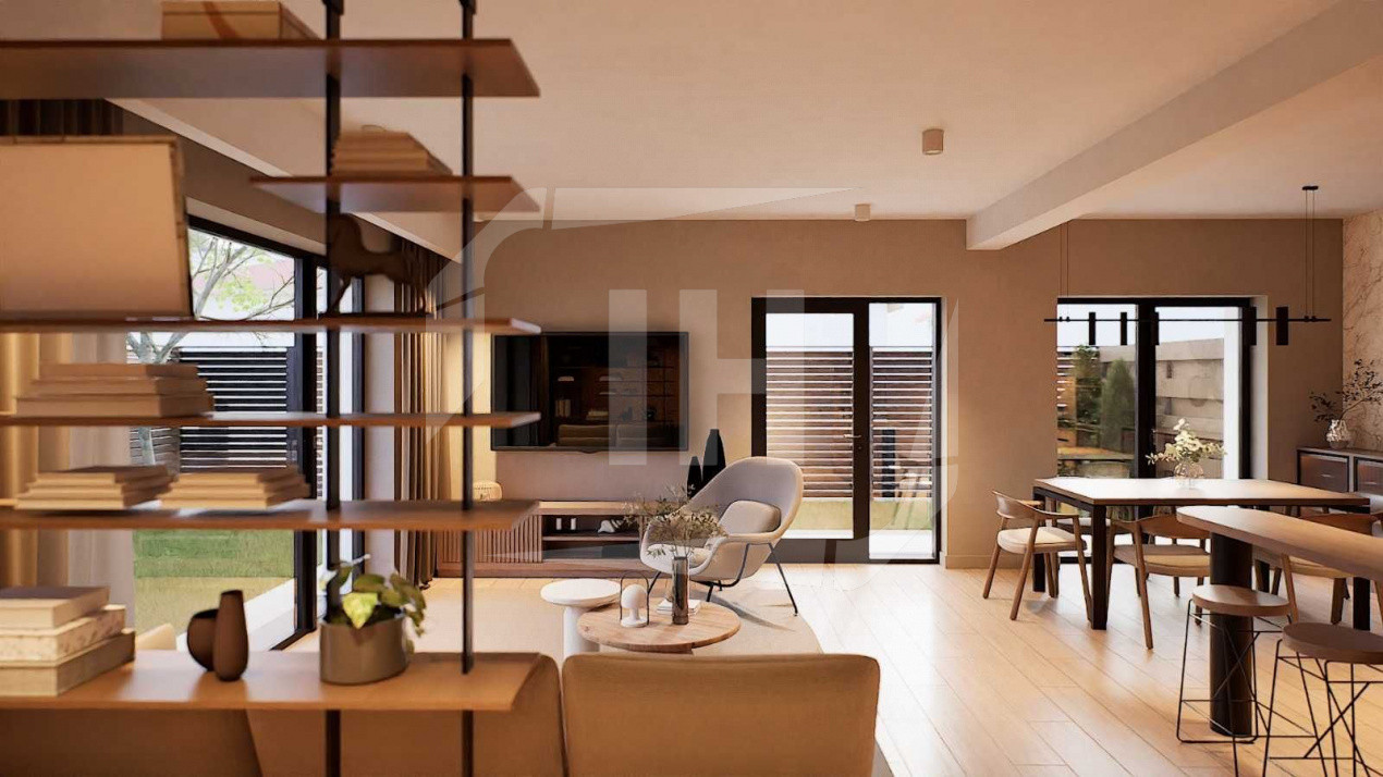 Casa cuplata, constructie noua, Parcul Poligon,  Floresti