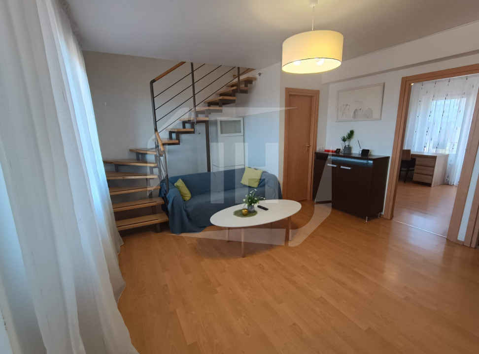 Apartament cu scara interioara in zona strazii Eugen Ionesco