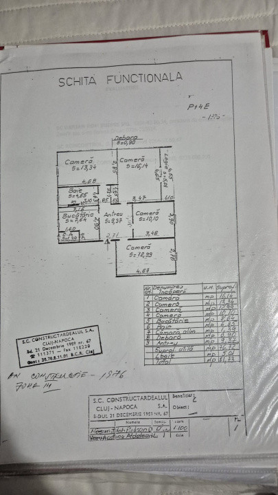 Apartament 4 camere, cartier Manastur