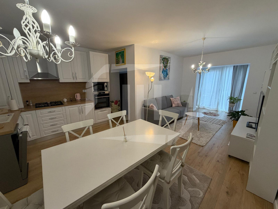Apartament cu 3 camere, mobilat si utilat modern, zona Buna Ziua