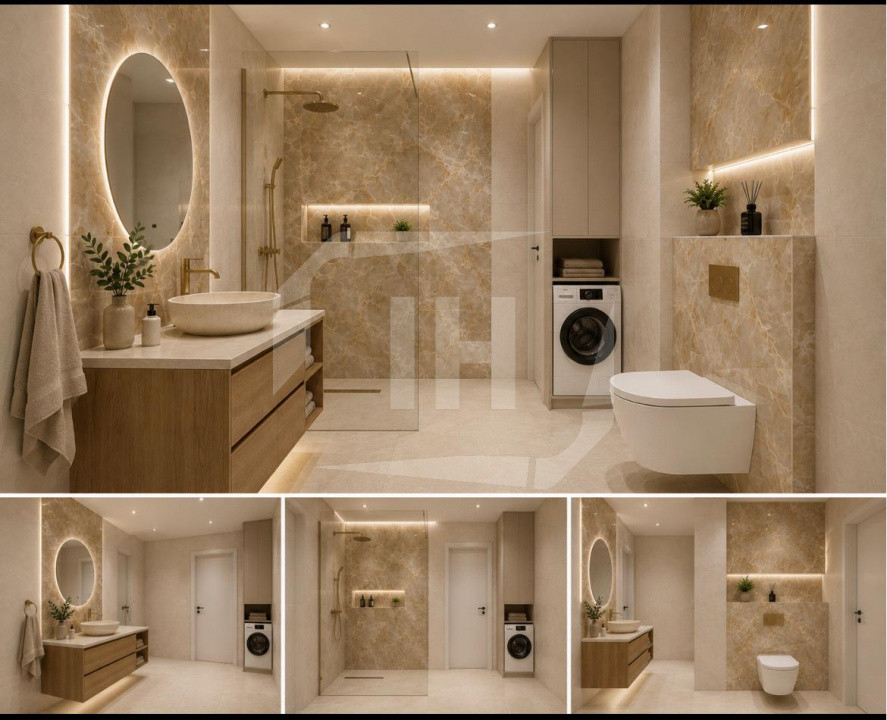 Apartament 3 camere, etaj retras cu terasa panoramica, Vivo Mall