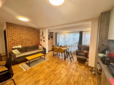 Apartament 2 camere la cheie, terasa si parcare subterana, zona Vivo