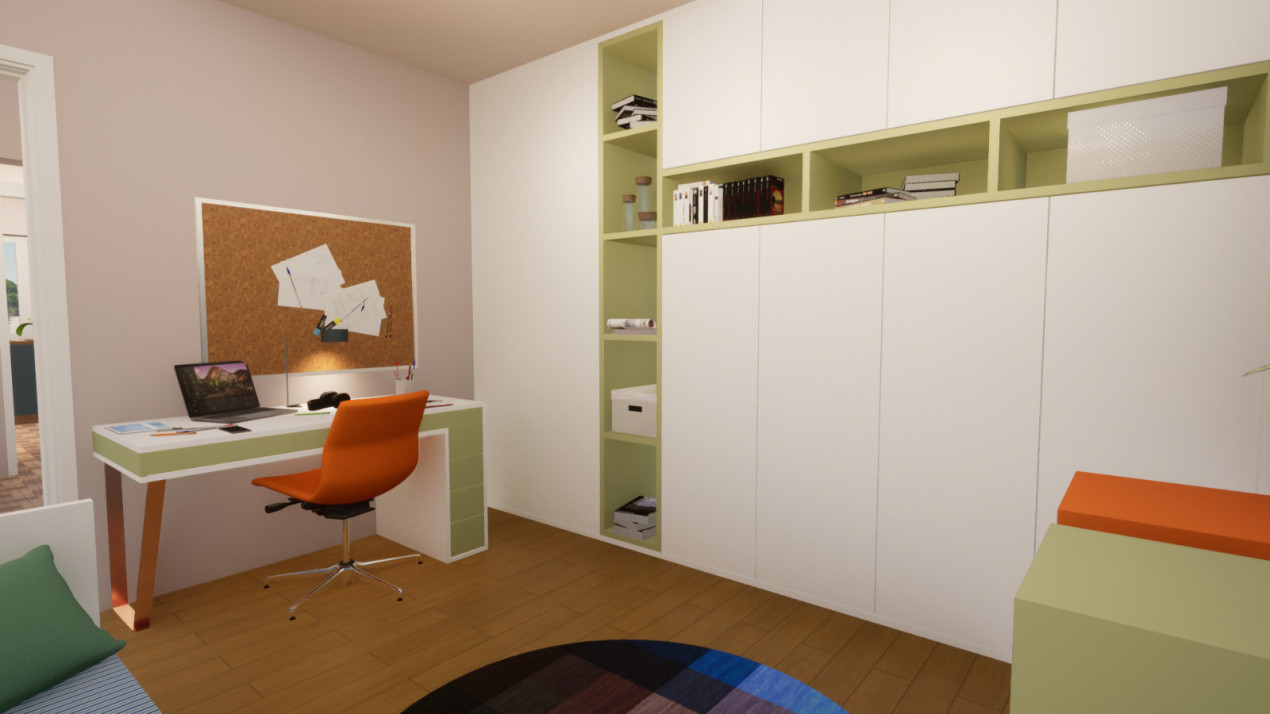 Apartament 3 camere decomandat cu 2 bai, etaj 1, zona Calea Manastur