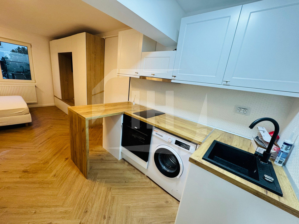 Garsoniera renovata la prima inchiriere!