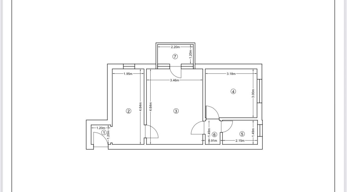 Apartament 2 camere, etaj 1, cartier Grigorescu