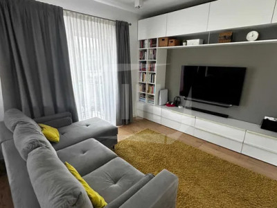 Apartament 3 camere, 2 bai, parcare, in bloc tip boutique in Borhanci