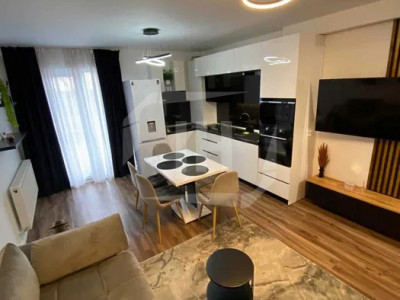 Apartament 2 camere, terasa 42 mp, parcare, in bloc nou!