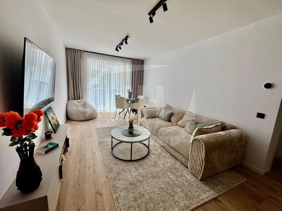 Apartament 2 camere, 58 mp, terasa, etaj intermediar in complex premium!