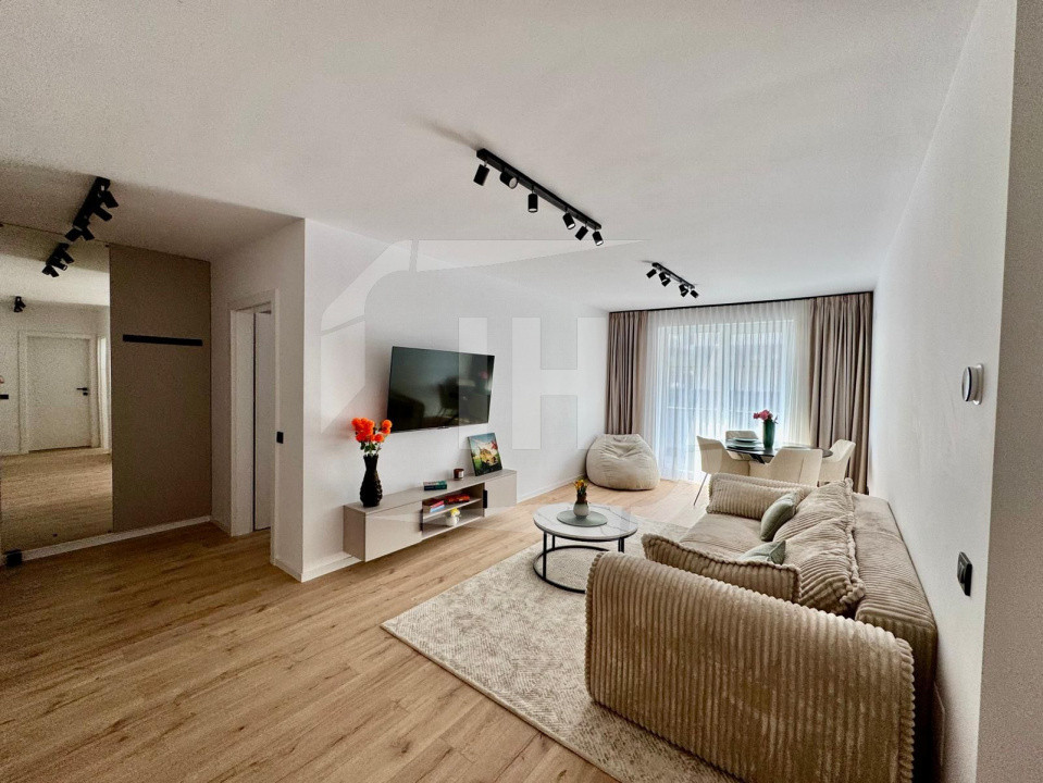 Apartament 2 camere, 58 mp, terasa, etaj intermediar in complex premium!
