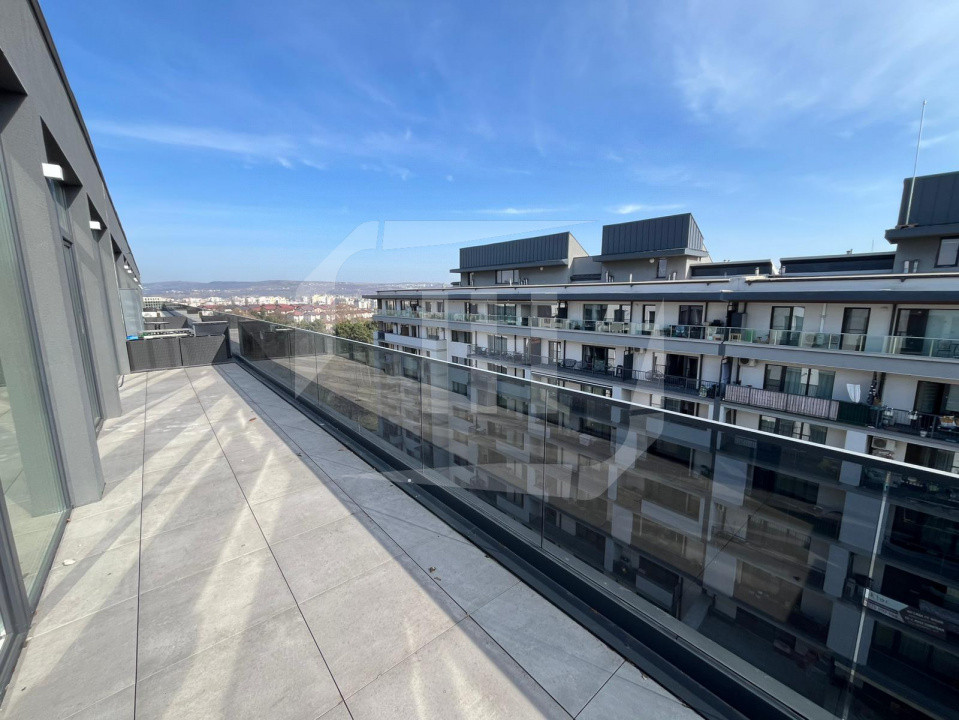 Apartament 3 camere, etaj retras, terasa, Iulius Mall