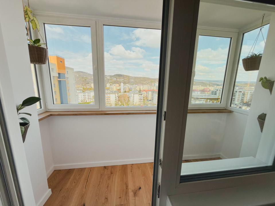 Apartament 3 camere modern, view asupra orasului, cartier Manastur