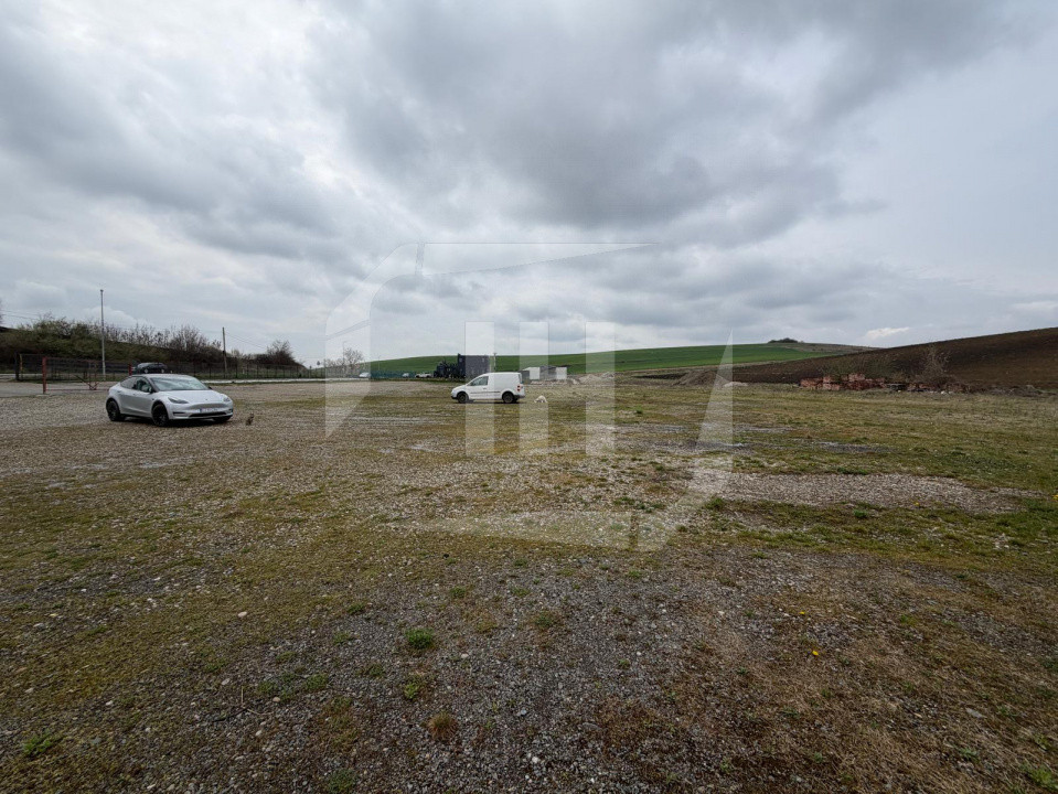 Teren 8000 mp si hala de 100 mp, in Apahida 