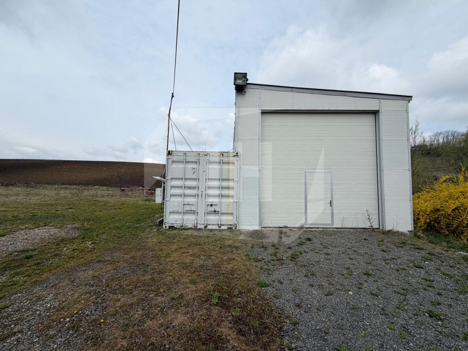 Teren 8000 mp si hala de 100 mp, in Apahida 