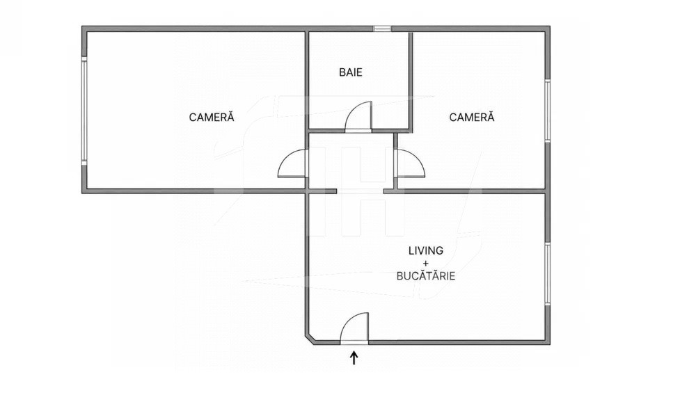Apartament 2 camere, decomandat, renovabil, Marasti