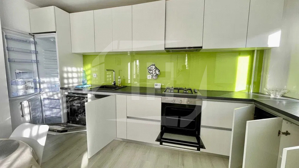 Apartament 2 camere, mobilat utilat,parcare, zona Buna Ziua